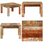 Table basse 55x55x35 cm bois de récupération massif - table basse campagne - table basse bois - meuble ... Table basse 55x55x35 cm bois de récupération massif - table basse campagne - table basse bois - meuble ...