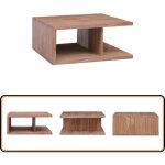 Vidaxl - table basse 70x70x30 cm bois de teck massif - table basse - meuble salon - table d'appoint - ... Vidaxl - table basse 70x70x30 cm bois de teck massif - table basse - meuble salon - table d'appoint - ...