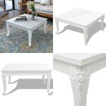 Vidaxl - table basse 80x80x42 cm blanc brillant - table basse - meuble salon - table ronde - table carré ... Vidaxl - table basse 80x80x42 cm blanc brillant - table basse - meuble salon - table ronde - table carré ...