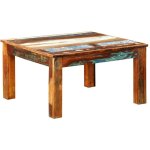 Table basse carrée bois de récupération Table basse carrée bois de récupération