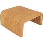 Sweeek - table basse carrée en rotin naturel, 110cm, bords arrondis, l 80 x p 80 x h 40cm Sweeek - table basse carrée en rotin naturel, 110cm, bords arrondis, l 80 x p 80 x h 40cm