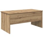 Table basse ch�ne artisanal 102 x 50, 5 x 46, 5 cm vidaxl