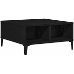Table basse chêne noir 60 x 60 x 30 cm bois d'ingénierie vidaxl Table basse chêne noir 60 x 60 x 30 cm bois d'ingénierie vidaxl