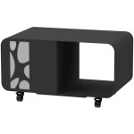 Table basse / coffre � granul�s le marquier studio sur roulettes - capacit� 30 kg