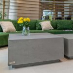 Elementi - colorado table basse en bton stable haute qualit 86 x 86 x 40. 6 cm