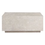 Drawer - table basse effet marbre 90x50cm - beige - lipani Drawer - table basse effet marbre 90x50cm - beige - lipani