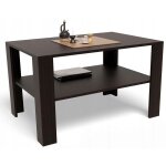 Table basse ex3 wengé - table de salon style contemporain - 100 x 68 x 60 cm Table basse ex3 wengé - table de salon style contemporain - 100 x 68 x 60 cm
