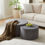 Table basse gigogne 2 pièces, table d'appoint de salon / chambre, base antidérapante, mousse, 32×32 + ... Table basse gigogne 2 pièces, table d'appoint de salon / chambre, base antidérapante, mousse, 32×32 + ...