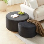 Table basse gigogne 2 pièces, table d'appoint de salon / chambre, base antidérapante, mousse, 32×32 + ... Table basse gigogne 2 pièces, table d'appoint de salon / chambre, base antidérapante, mousse, 32×32 + ...