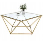 Rea - table basse glamour gold cs - 14g