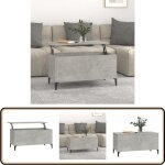 Table basse gris béton 90x44, 5x45 cm bois d'ingénierie - table basse - meuble salon - table d'appoint ... Table basse gris béton 90x44, 5x45 cm bois d'ingénierie - table basse - meuble salon - table d'appoint ...