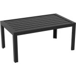 Table basse de jardin arnos noire
