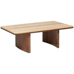 Atmosphera - table basse jivan travertin bois 120x70cm créateur d'intérieur Atmosphera - table basse jivan travertin bois 120x70cm créateur d'intérieur