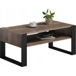 Table basse kaja chêne colonial noir - table de salon style contemporain - 120 x 63. 6 x 50 cm Table basse kaja chêne colonial noir - table de salon style contemporain - 120 x 63. 6 x 50 cm