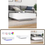 Table basse avec lumières led blanc 100x100x31 cm - table basse design - table basse led - table basse ... Table basse avec lumières led blanc 100x100x31 cm - table basse design - table basse led - table basse ...