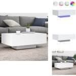 Table basse avec lumières led blanc 85x55x31 cm - table basse design - table basse led - table basse ... Table basse avec lumières led blanc 85x55x31 cm - table basse design - table basse led - table basse ...