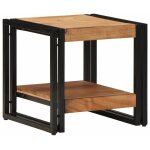 Table basse marron 40 x 40 x 38 cm bois d'acacia massif vidaxl