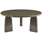 Table basse en mdf - kaki laqu� - zinapa