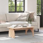 Table basse naturel 80 x 50 x 31 cm bois massif en pin vidaxl
