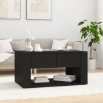 The living store table basse noir 80x50x40 cm bois d'ingénierie - table basse - meuble tv - table d'appoint ... The living store table basse noir 80x50x40 cm bois d'ingénierie - table basse - meuble tv - table d'appoint ...