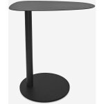 Table basse noire pour salon design moderne contemporain javel