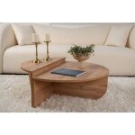 Hanah home - table basse gigogne ronde bois en pin atlantique, deux pièces, 90x30x60 cm et 85x35x30 cm, ... Hanah home - table basse gigogne ronde bois en pin atlantique, deux pièces, 90x30x60 cm et 85x35x30 cm, ...