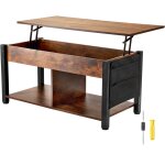Mophorn - table basse à plateau relevable de 41, 7 pouces - Élégante et fonctionnelle pour votre salon ... Mophorn - table basse à plateau relevable de 41, 7 pouces - Élégante et fonctionnelle pour votre salon ...