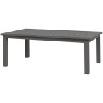 Table basse rectangulaire de jardin plateau à lattes dim. 100l x 60l x 37h cm pieds antidérapants alu ... Table basse rectangulaire de jardin plateau à lattes dim. 100l x 60l x 37h cm pieds antidérapants alu ...