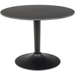 Hellin - table basse ronde 60x60x45 cm en céramique noire - mirra Hellin - table basse ronde 60x60x45 cm en céramique noire - mirra