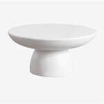 Sklum - table basse ronde en ciment (�70 cm) zenadia