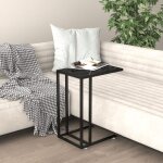 Table basse, table de salon, bout de canapé, table d'appoint ordinateur marbre noir 50x35x65 cm verre ... Table basse, table de salon, bout de canapé, table d'appoint ordinateur marbre noir 50x35x65 cm verre ...
