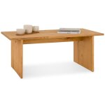 Idimex - table basse salto en bois massif - finition laquée Idimex - table basse salto en bois massif - finition laquée