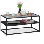 Table basse en verre