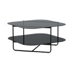 Paris prix - table basse en verre 'un - line' 85cm noir Paris prix - table basse en verre 'un - line' 85cm noir