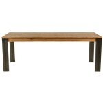 Table bois et m�tal 150cm toronto casita tota150 - 150x90x76 cm - kayu meuble