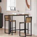 Table ch�ne artisanal 100 x 40 x 100, 5 cm