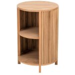 Nordlys - table de chevet nuit appoint naturel en bois Nordlys - table de chevet nuit appoint naturel en bois