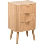 Nordlys - table de chevet nuit appoint naturel en bois Nordlys - table de chevet nuit appoint naturel en bois