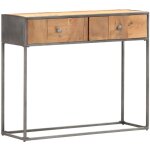 Design in - table console, table d'appoint, bout de canapé 90x30x75 cm bois de récupération massif cfw169501 ... Design in - table console, table d'appoint, bout de canapé 90x30x75 cm bois de récupération massif cfw169501 ...