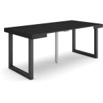Skraut home - table console extensible, console meuble, 180, pour 8 personnes, pieds bois massif, style ... Skraut home - table console extensible, console meuble, 180, pour 8 personnes, pieds bois massif, style ...