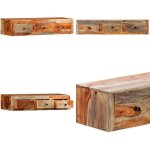 Table console murale 100x25x20 cm bois massif - table basse murale - meuble mural - Étagère murale - ... Table console murale 100x25x20 cm bois massif - table basse murale - meuble mural - Étagère murale - ...