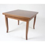 Iperbriko - table extensible 90x90 noyer Iperbriko - table extensible 90x90 noyer