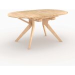 Rendez - vous dco - table extensible en bois d'hva massif clair 6  10 personnes - oli