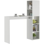 Table haute avec �tag�res cleve