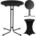 Woltu - table haute pliante table bar ?80 x 110cm, mange debout pliant, table ronde pliante en bois d'ingénier ... Woltu - table haute pliante table bar ?80 x 110cm, mange debout pliant, table ronde pliante en bois d'ingénier ...