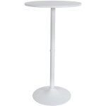 Clp - table ronde blanche / blanche