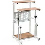 Table informatique assis - debout bureau d'ordinateur réglable en hauteur poste de travail avec support ... Table informatique assis - debout bureau d'ordinateur réglable en hauteur poste de travail avec support ...