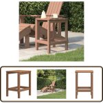 Table de jardin adirondack marron 38x38x46 cm pehd - table de jardin - table extérieure - mobilier de ... Table de jardin adirondack marron 38x38x46 cm pehd - table de jardin - table extérieure - mobilier de ...