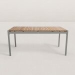 Jj. - table de jardin en aluminium et teck jeanne Jj. - table de jardin en aluminium et teck jeanne