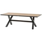 Hesperide - table de jardin axiome eucalyptus & graphite 8 places - hespride